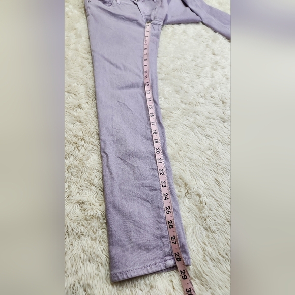 AG Adriano Goldschmied The Legging Ankle Super Skinny Stretch Denim 27R Lilac - Picture 12 of 16